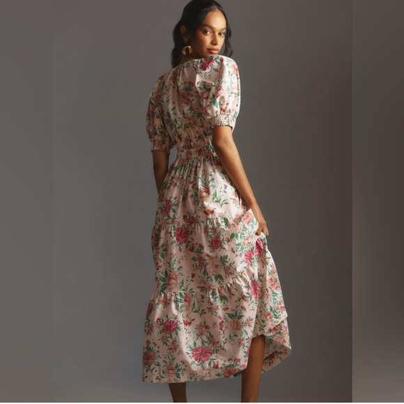 SALE - Anthropologie Somerset Maxi - Puff Sleeve Edition - Picture 2 of 9